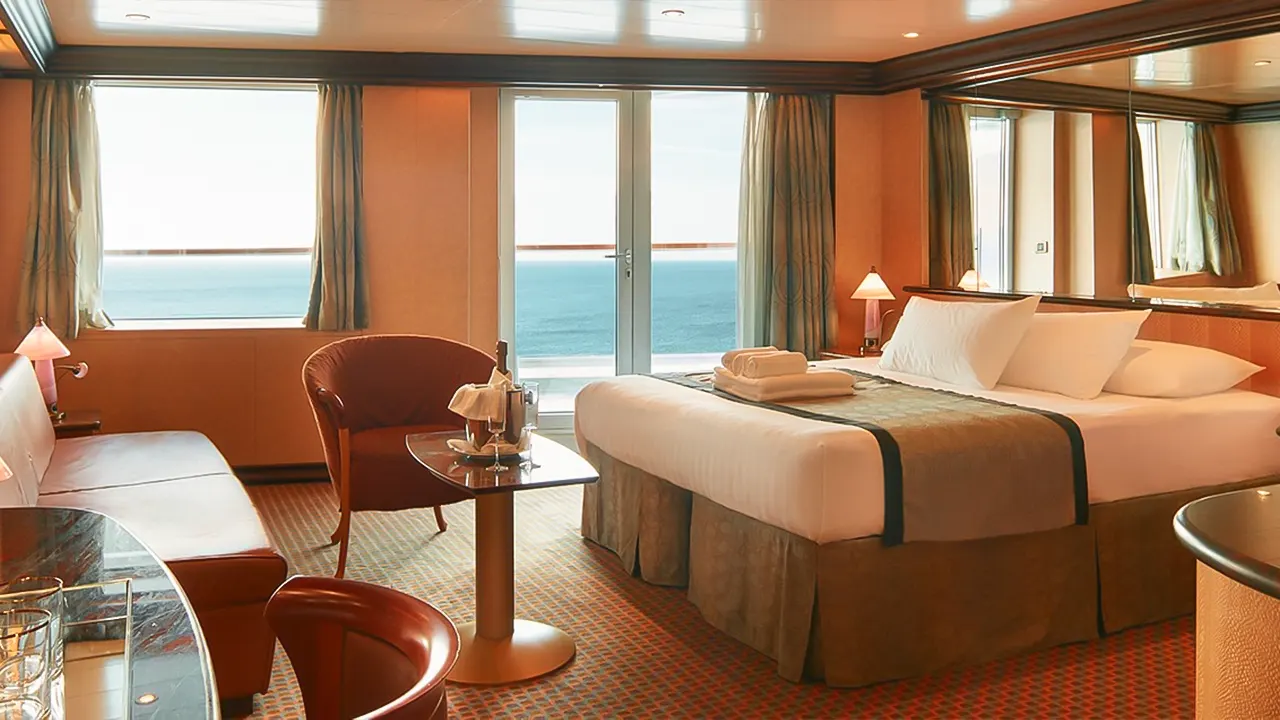 Smeralda "The Costa Smeralda cruise ship offers luxurious sea journeys, featuring upscale dining and diverse entertainment facilities."